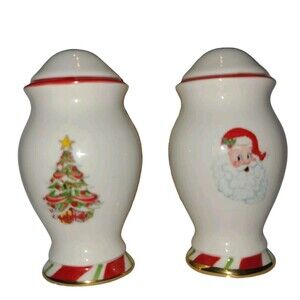 Christopher Radko Letters To Santa Home for Holidays Salt & Pepper Shaker Set